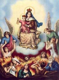La Madonna del Carmine e il purgatorio
